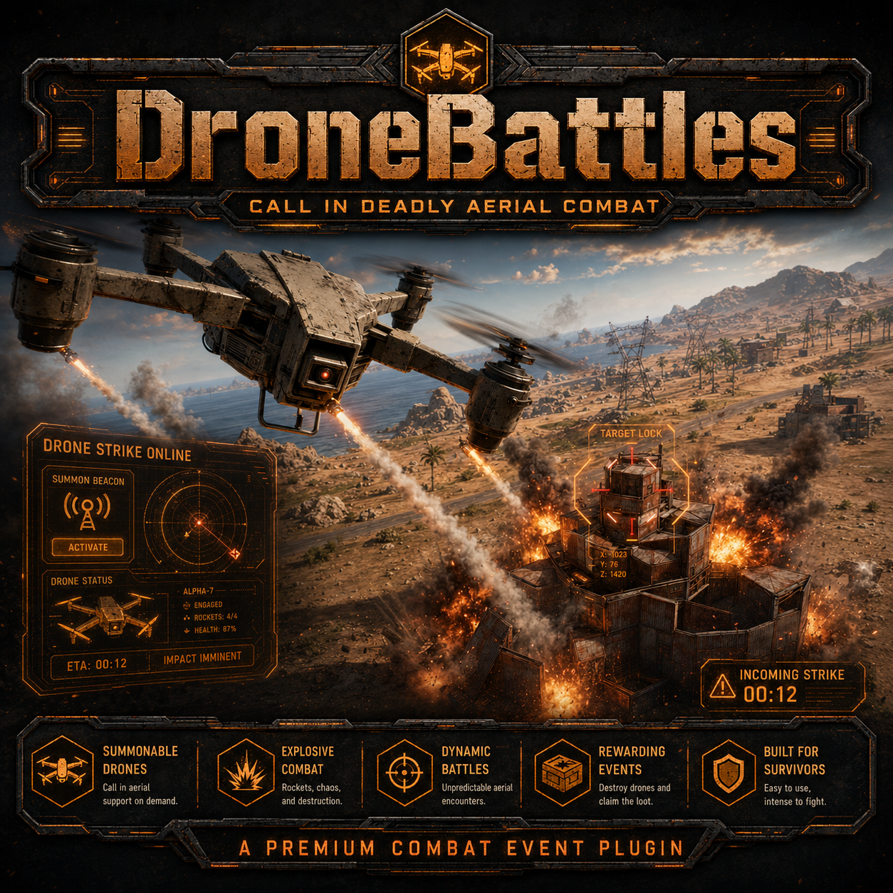 DroneBattles — Call in deadly aerial combat
